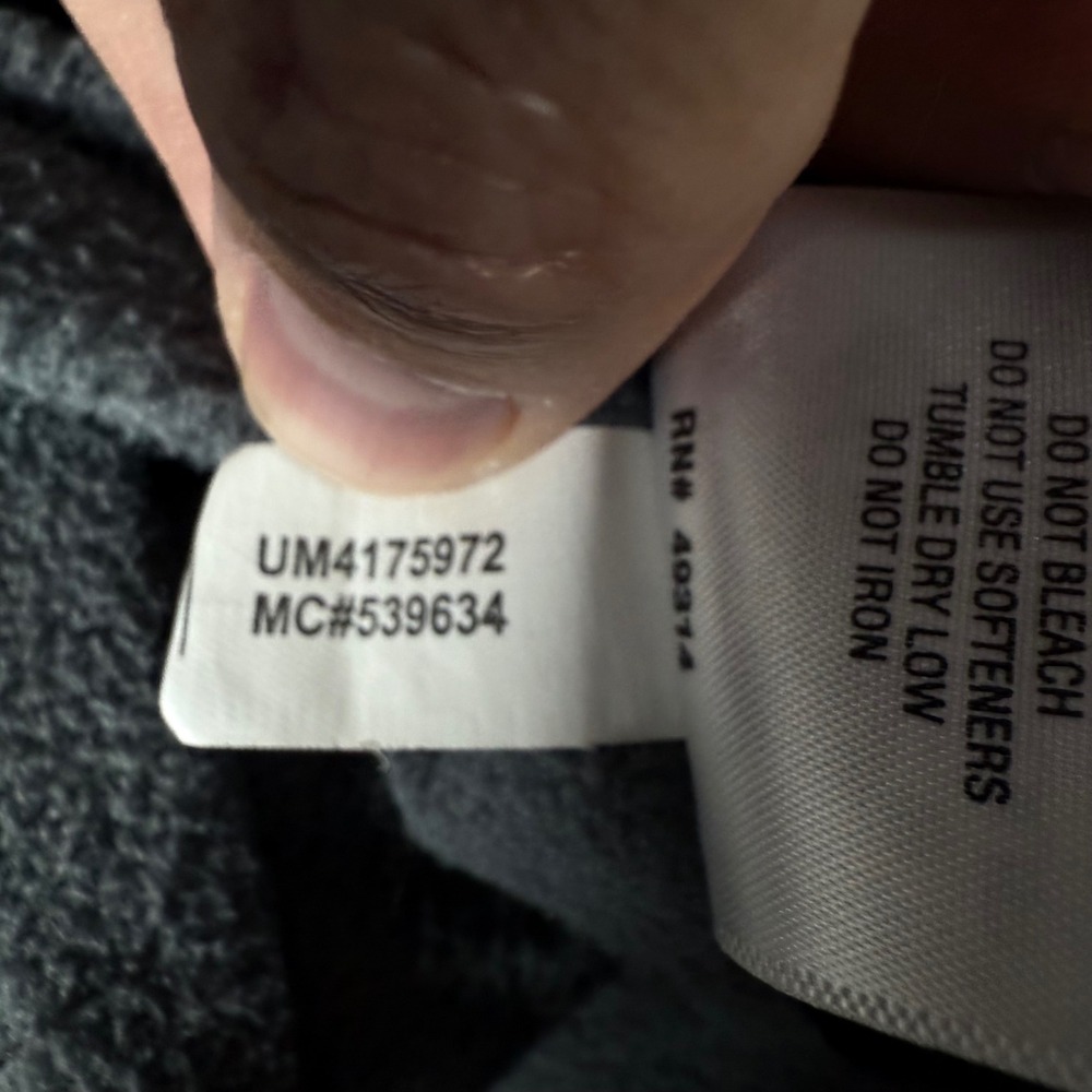 Under Armour XXL Pullover Fleece 1/4 Zip Pullover‎ Gray Detroit Gun Club Jacket - Picture 7 of 11